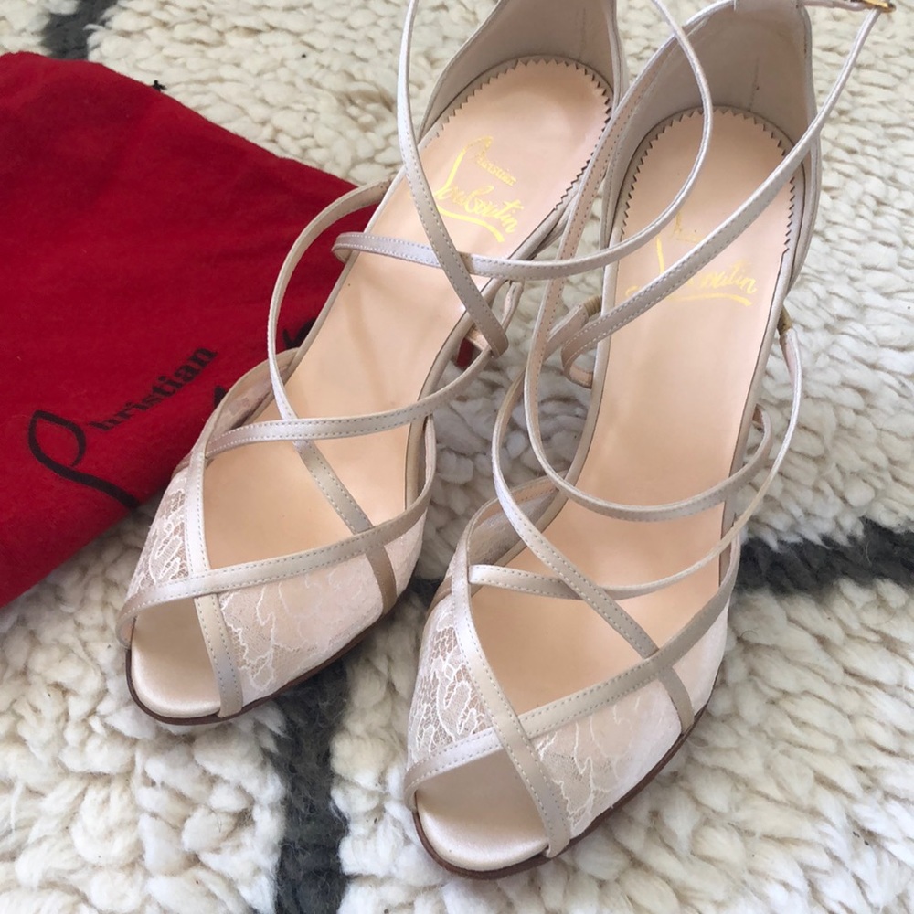 Christian Louboutin Lace Heels